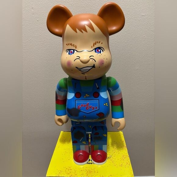 Medicom Toy Be@rbrick 1000 Chucky Bearbrick Child Play Child's GOOD GUY - Picture 9 of 10